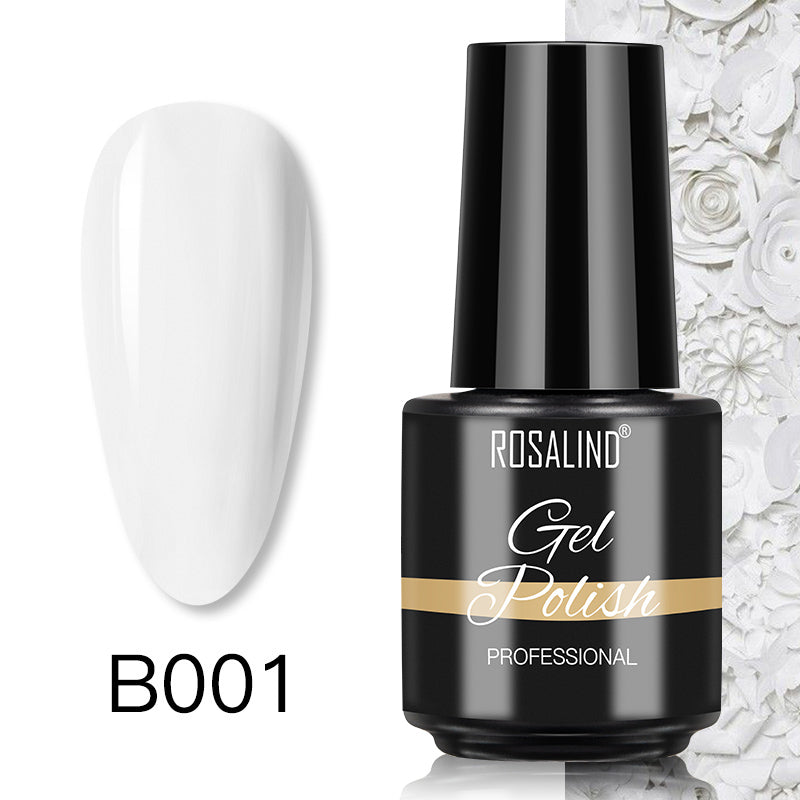 Rosalind New Pure Color Nail Polish 7ML Plastic Bottle Rosalind New Pure Color Nail Polish 7ML Plastic Bottle